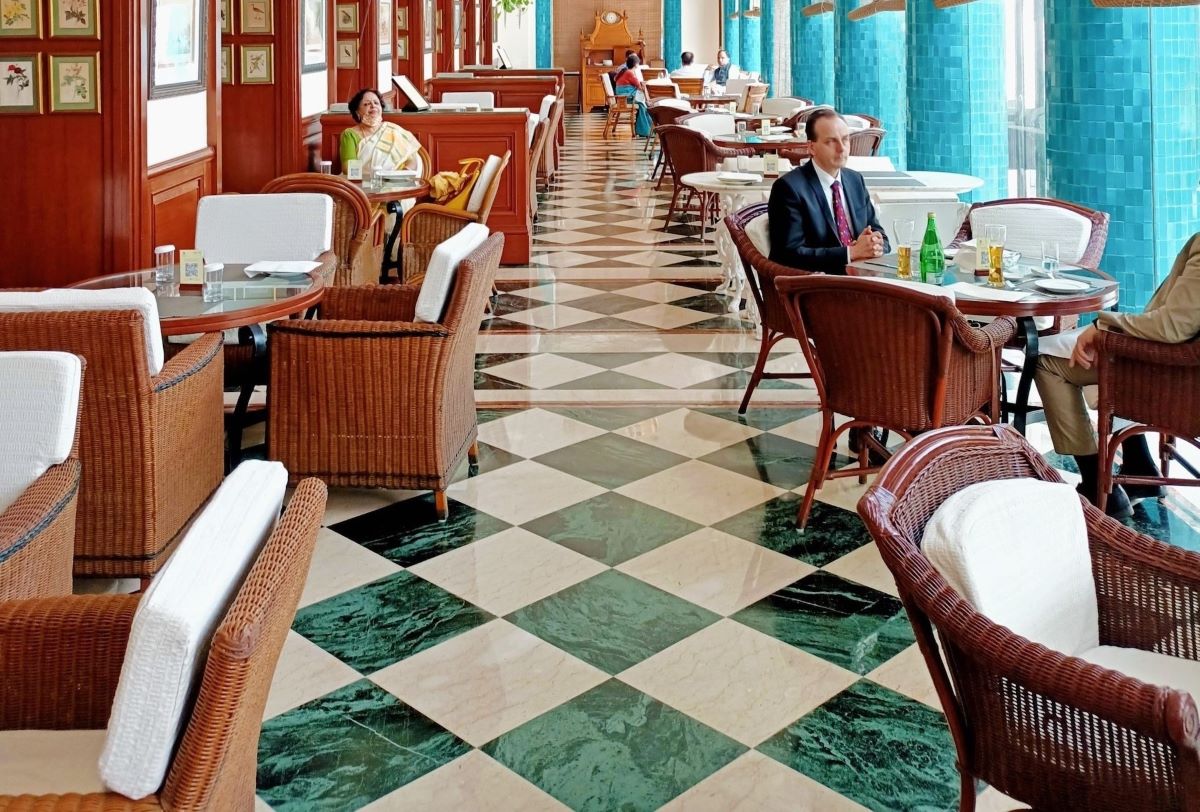 The total contribution includes aspects of services from corresponding industry verticals such as food and beverages, salon & spas, etc. Pictured is The Imperial Hotel, Janpath, Connaught Place, New Delhi.